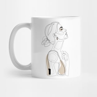 Beige Beauty Mug